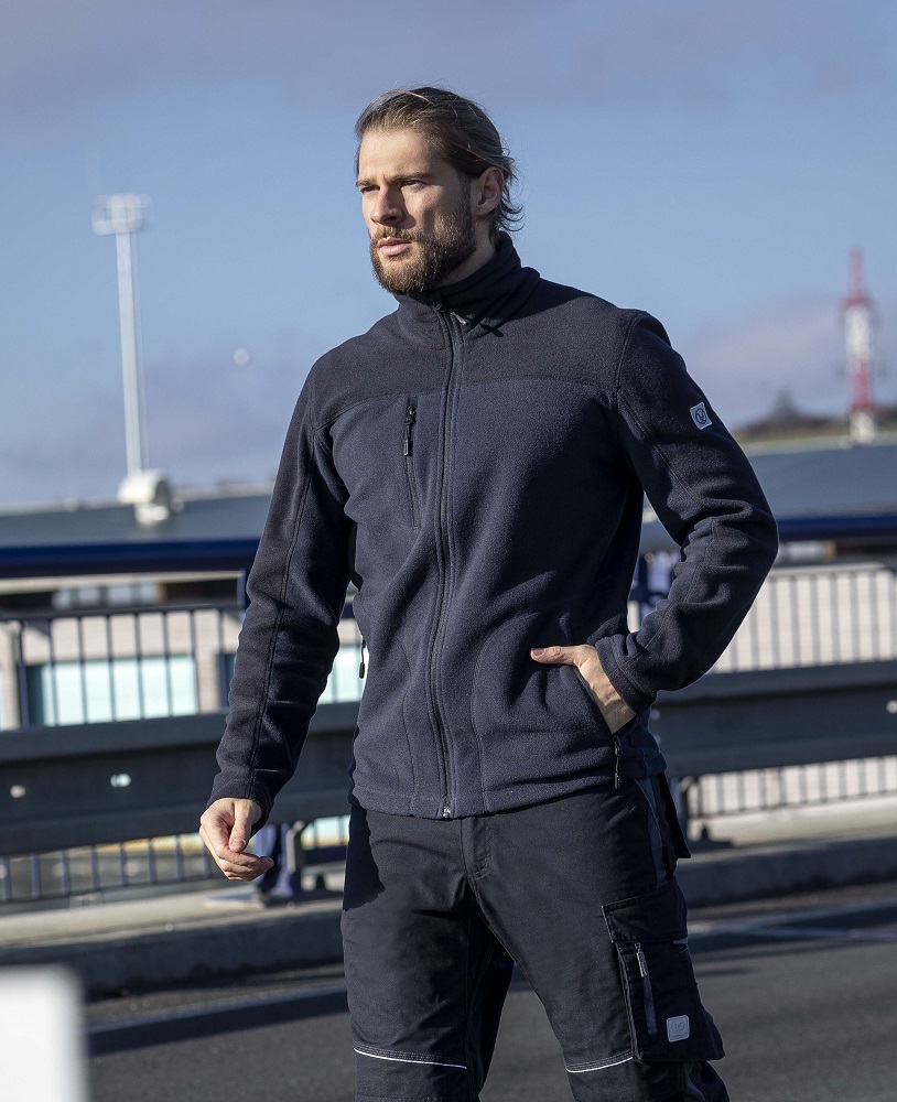 Ardon.cz Mikina fleece ARDON®MICHAEL antracitová S šedé odstíny S