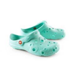 Francouzské pantofle Schu'zz Globule 0028 v odstínu světle zelenkavé