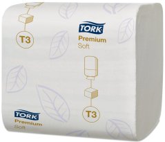 TORK 114273 – jemný skládaný toaletní papír T3, 2vr., 30 x 252 ks - Karton