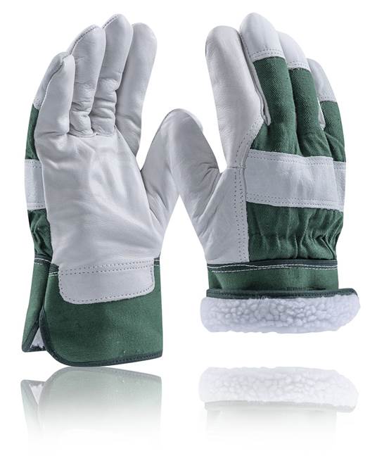 Zimní rukavice ARDON®BREMEN WINTER - s prodejní etiketou - Barva: Zelená, Velikost: 11