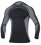 Bezešvé funkční tričko s dlouhým rukávem ARDON®AKREC černo-šedá S - Barva: šedé odstíny, Velikost: S
