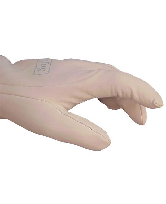 Svářečské rukavice Weldas® 10-1009 - Barva: Bílá, Velikost: 10