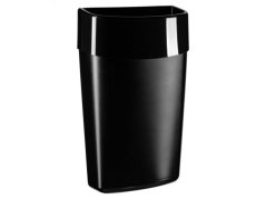 Odpadkový koš závěsný otevřený Merida One černý plastový 40l