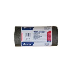 Sáčky na odpad černé Merida HDPE 60x90cm, 70l a 50 sáčků v roli
