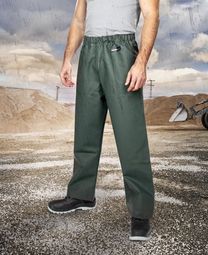 Voděodolné kalhoty ARDON®AQUA 112 zelená L - Barva: zelené odstíny, Velikost: L