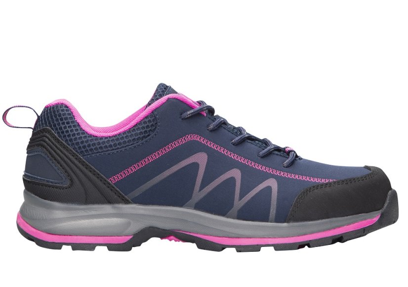 Dámská outdoorová polobotka ARDON®BLOOM - navy/růžová 35 - Barva: modré odstíny, Velikost: 35