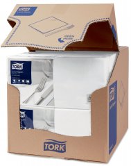 TORK 477149 – Bílý ubrousek, 2 vr. – oběd, 10 x 200 ks - Karton