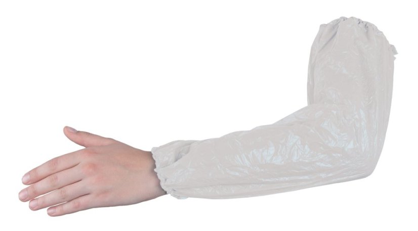 Jednorázový PE rukávník ARDON®SKIN (100 ks) bílý B - Barva: B, Velikost: modré odstíny, bílá