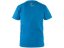 Tričko CXS WILDER, krátký rukáv, potisk CXS logo, azurově modrá - Velikost: S
