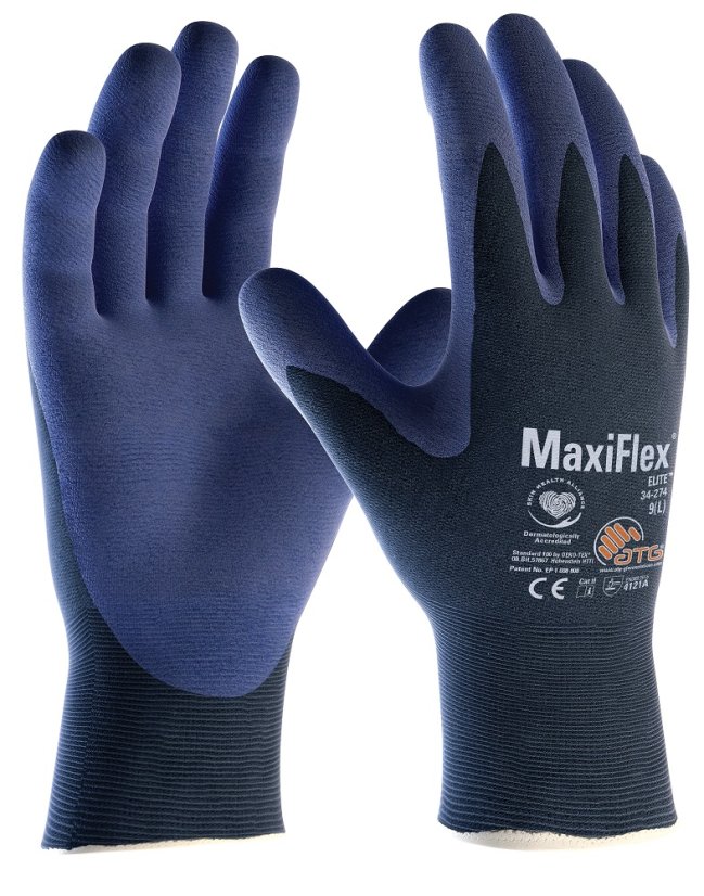ATG® máčené rukavice MaxiFlex® Elite™ 34-274 06