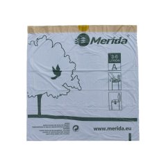 Sáčky na odpadky bílé zatahovací s vůní Merida Top 3-6l, 40.ks v balíčku