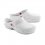Pantofle Schu'zz Protect 0131 bílé se šedou stélkou - Velikost: 41
