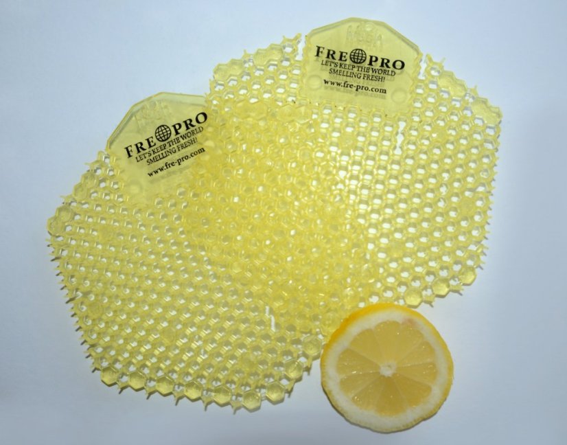 FRE PRO sítko oboustranné WAWE 3D do pisoáru vůně citron