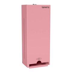 Zásobník na hygienické vložky Bemeta nerezový růžový