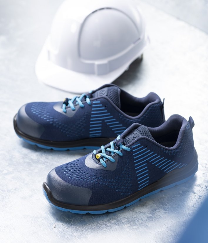 Bezpečnostní polobotka ARDON®FLYTEX S1P ESD - navy 35 - Barva: modré odstíny, Velikost: 41