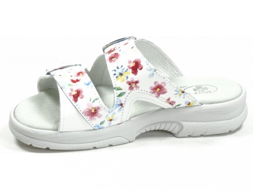 sante 517 55 13k 10 bp flowers damske zdravotni pantofle