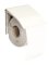 Klasický držák toaletního papíru Merida komaxit bílý