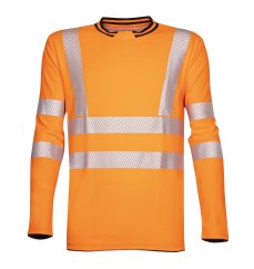 Tričko s dlouhým rukávem ARDON®SIGNAL oranžová S