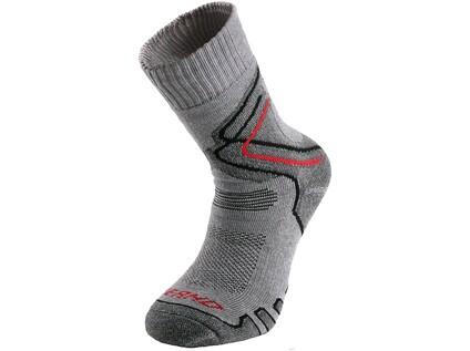 Zimní ponožky THERMOMAX, šedé - Velikost: 37
