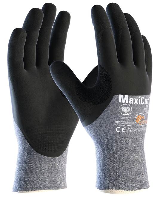 ATG® protiřezné rukavice MaxiCut® Oil™ 44-505 - Barva: Modrá, Velikost: 09
