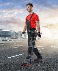 Kalhoty s laclem ARDON®R8ED+ zkrácené černá 46