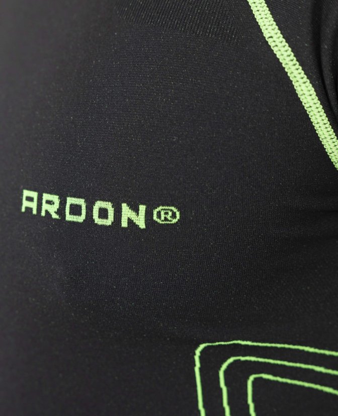 Funkční tričko s dlouhým rukávem ARDON®LYTANIX černo-zelená S - Barva: černá, Velikost: S