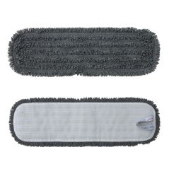 Mop z mikrovlákna na suchý zip šedý Merida Standard 47 cm