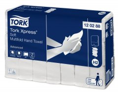 TORK 120288 – Xpress® papírové ručníky Multifold H2, 2vr., 21 x 136 ks - Karton