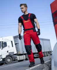 Kalhoty s laclem ARDON®4Xstretch® červené 46