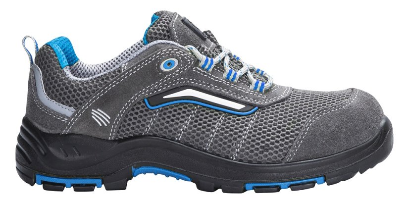 Bezpečnostní polobotka ARDON®RASPER BLUE S1P - modrá 36 - Barva: šedé odstíny, Velikost: 38