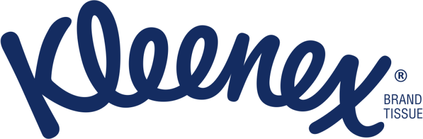 Kleenex logo logotype