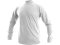 Tričko CXS PETR, dlouhý rukáv, bílé - Velikost: L