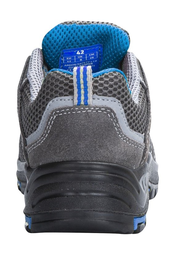 Bezpečnostní polobotka ARDON®RASPER BLUE S1P - modrá 36 - Barva: šedé odstíny, Velikost: 38