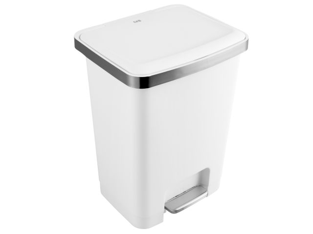 Merida Koš pedálový HANA, objem 35 l plastový, bílý