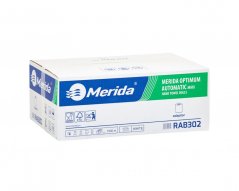 Papírové ručníky v rolích Merida maxi Automatic, 100% celulóza1.vrstvé, do dávkovače, 6.rolí v balení