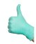 Jednorázové rukavice Sempermed® climate neutral - nepudrované - maloobchodní balení 50ks - Barva: Zelená, Velikost: 08
