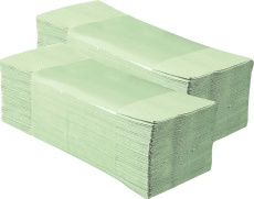 Merida Jednotlivé papírové ručníky zelenkavé 5000ks skládané