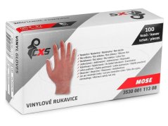 Jedorázové vinylové rukavice CXS MOSE