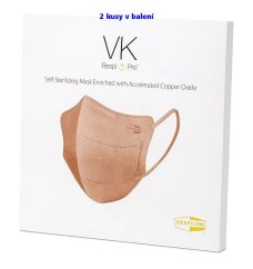 respipro vk béžový respirátor český