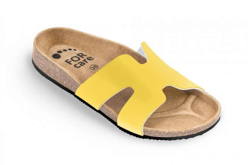 Zdravotní boty Forcare 210043 žluté - Velikost: 41