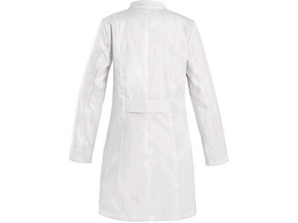 Dámský plášť CXS NAOMI bílý - Velikost: 38