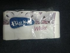 Toaletní konvenční papír Big soft, 2.vrstvý, 80 roliček v balení