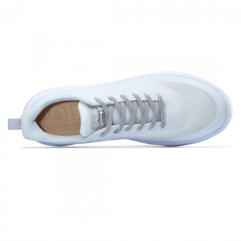 Schu´zz Snug obuv 0143 bílá detail šedý - Velikost: 42
