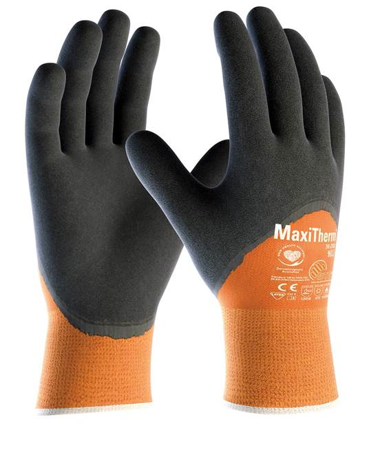 ATG® zimní rukavice MaxiTherm® 30-202 - Barva: Oranžová, Velikost: 08