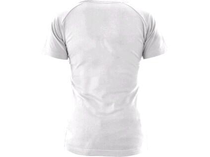 Tričko CXS ELLA, dámské, krátký rukáv, bílá - Velikost: XS