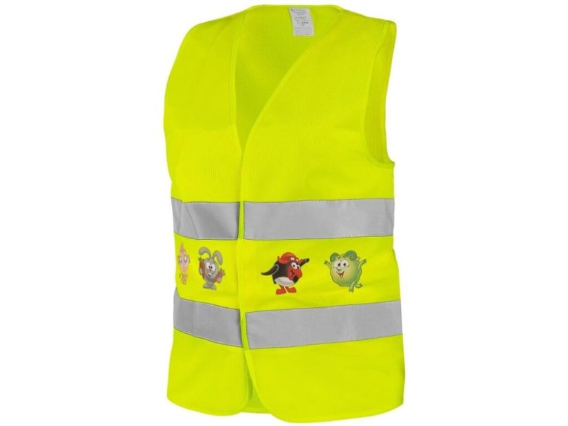 Vesta CXS TEDDY, výstražná, dětská, žlutá - Velikost: S