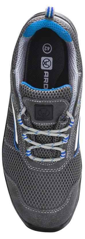 Bezpečnostní polobotka ARDON®RASPER BLUE S1P - modrá 36 - Barva: šedé odstíny, Velikost: 38