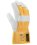 Kombinované rukavice ARDONSAFETY/ELTON - s prodejní etiketou - Barva: Žlutá