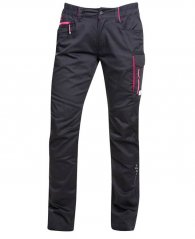 Dámské kalhoty ARDON®FLORET černo-růžová