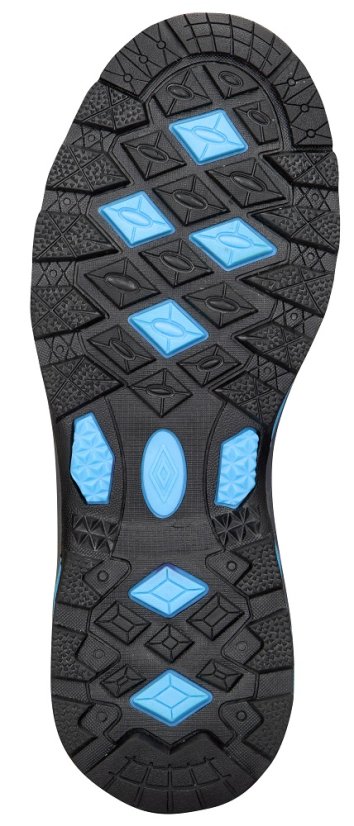 Dámská outdoorová polobotka ARDON®BLOOM - černo-modrá 35 - Barva: černá, Velikost: 35